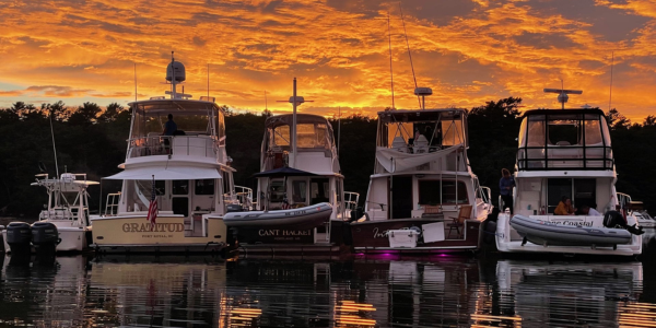 A rafting of friends on the coast of Maine. The Basin Phippsburg