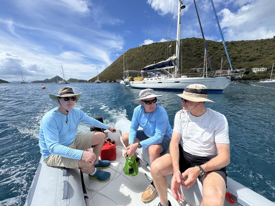 Bareboat sailing in BVI - moody