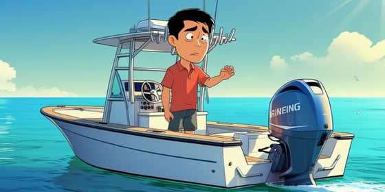 Boater Having Boat issues