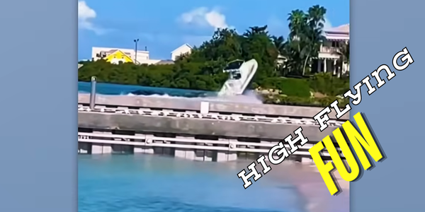 Boneheaded boater - High Flying Fun