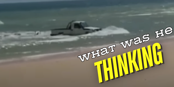 Boneheaded boater - What was he thinking