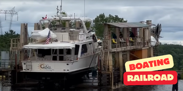 Boomershines boating railroad