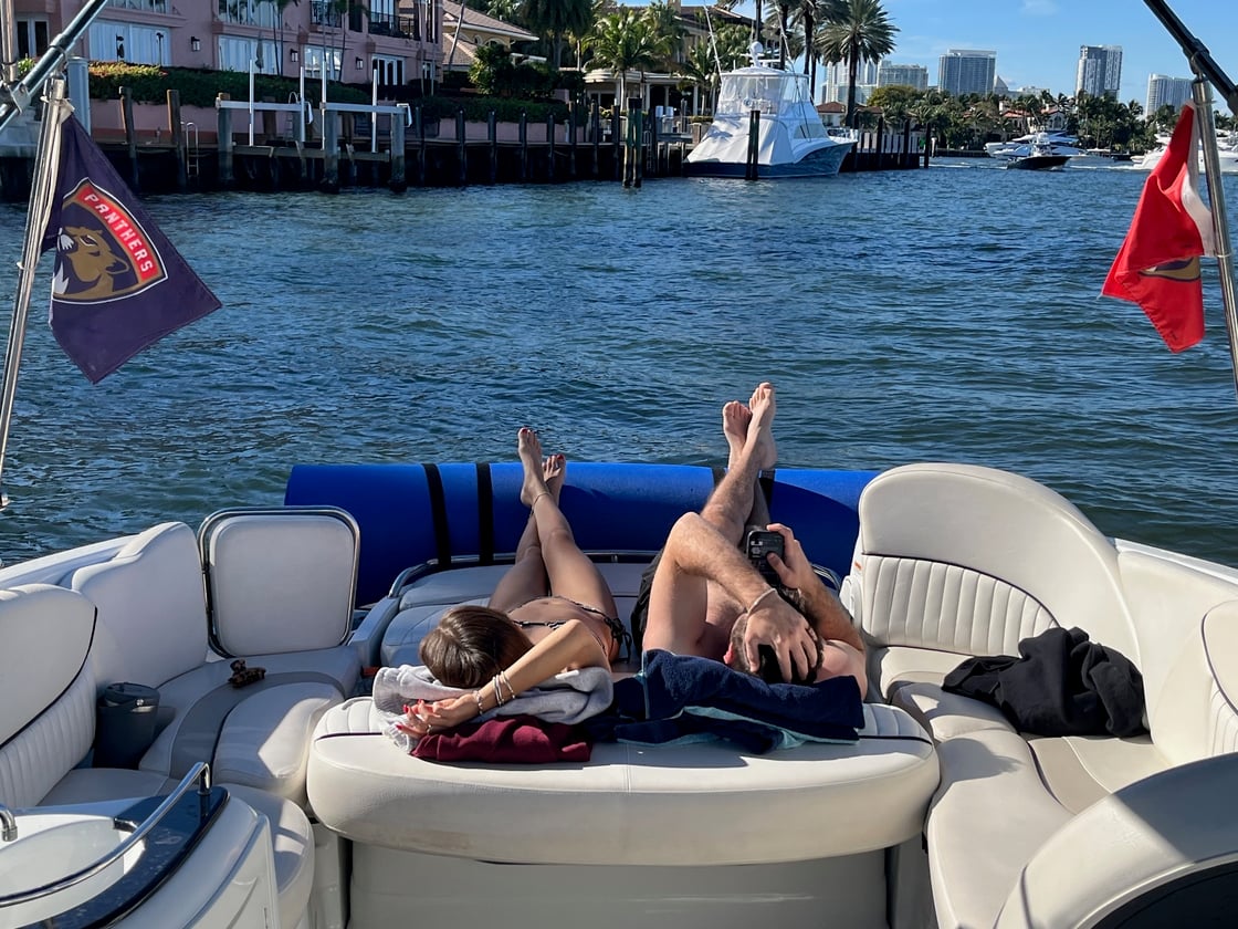 Carson & Natalie on boat
