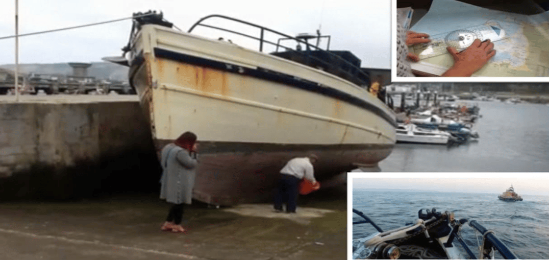 DELIVERING OLD YACHT