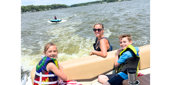 Father’s Day weekend. The kids watching dad tube.