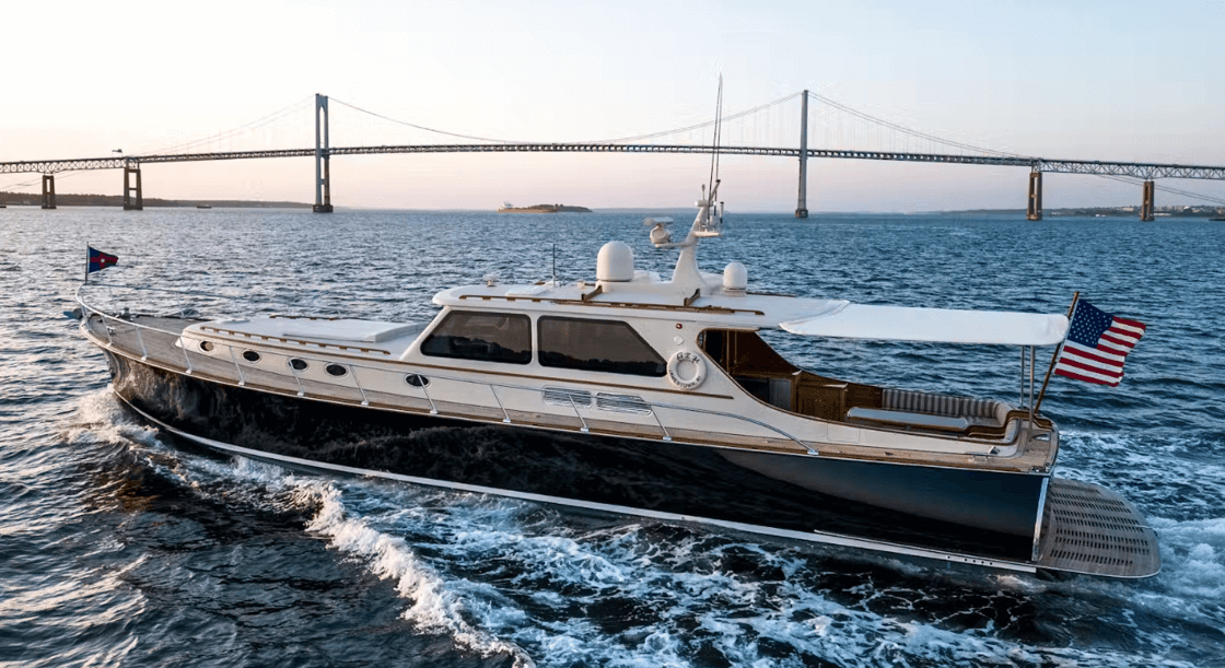 Capt-Greggs-56’-Vicem-Serenity-leaving-Newport-Harbor-11-22-24