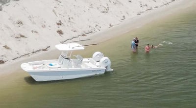 World Cat 235hb in skinny water