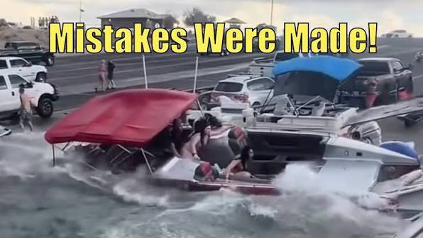 Boneheaded Boaters Mistakes were made!!
