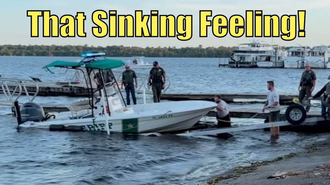 That sinking feeling Boneheaded Boaters