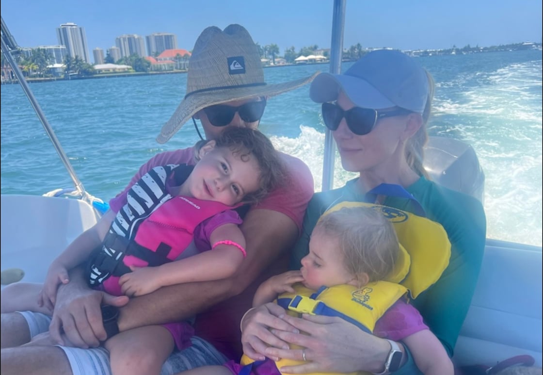 John Frick cruising Intracoastal Palm Beach