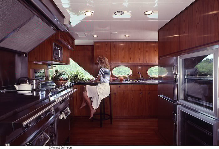 Lady in the Galley
