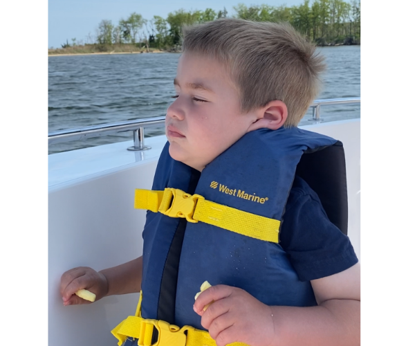 Life on the water can be exhausting, SilverBay NJ,  loves the Sea Hunt. Also loves cheez doodles.