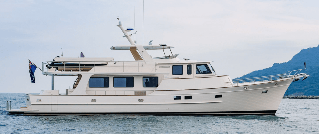 Maiden Voyage of a Fleming 85