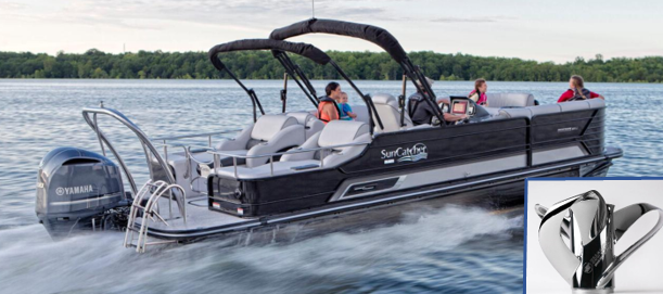 Sharrow Propellers Boost Pontoon Boat Performance