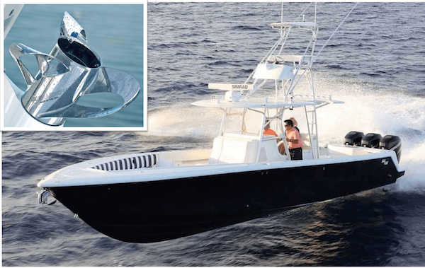 Sharrow on a SeaVee 390