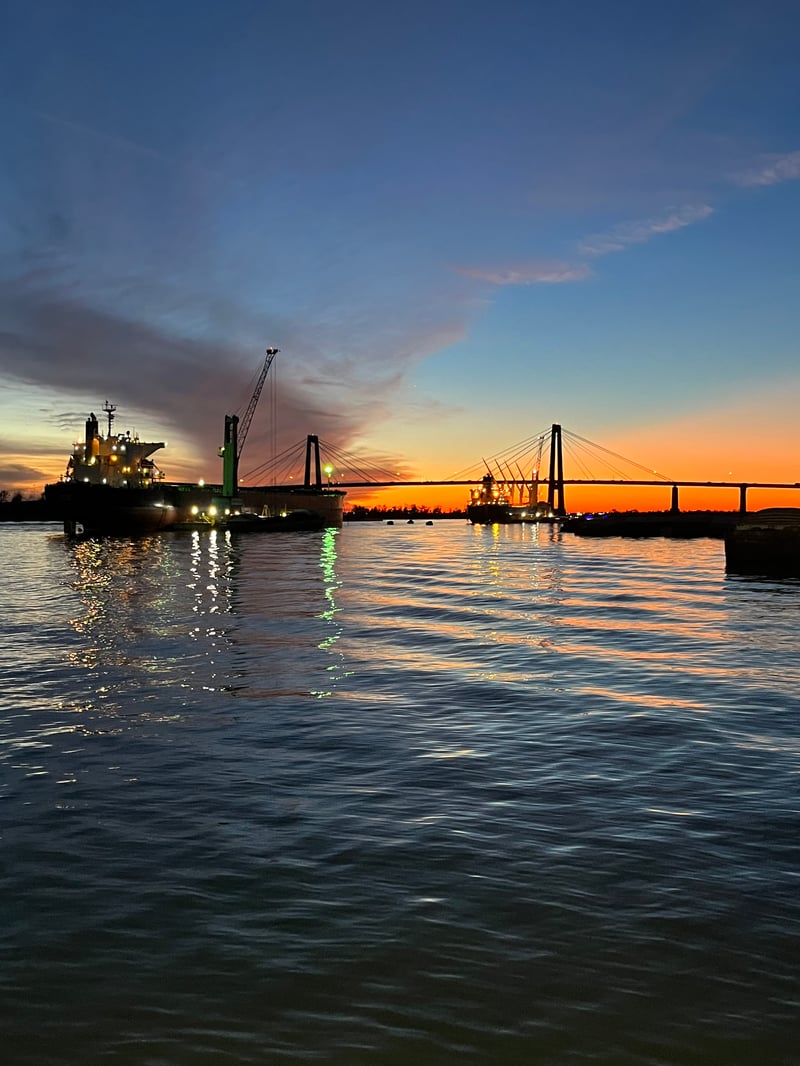 Sunrise in the Crescent City