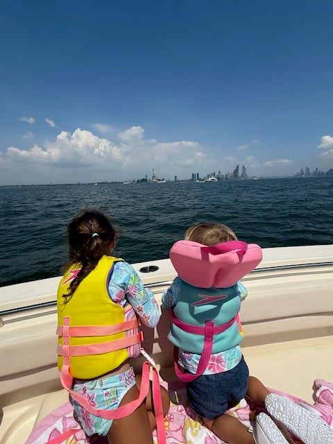 Trip with the grandkids and fam up the Hudson to visit Lady Liberty.  Grandpa, she’s so beautiful our little Lia proclaimed.   Great day making memories that will last f2